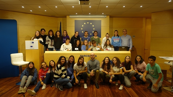Workshop a la seu de la Unió Europea a Barcelona