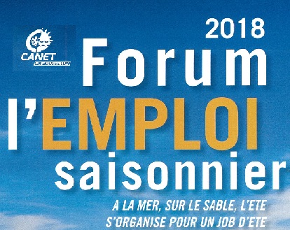Fira anual de feina estacional a Canet-en-Roussillon. 17 d'abril de 2018