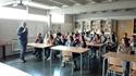 Activitat: "Joves actius a la UE", el 18/04/2016, a l'Institut Pla de l'Estany de Banyoles