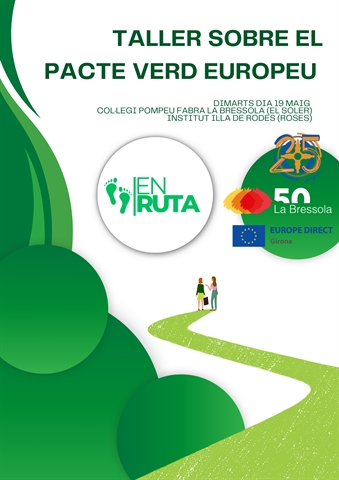 Taller sobre el Pacte Verd Europeu - 19 de maig, INS Illa de Rodes i Col·legi Pompeu Fabra - La Bressola