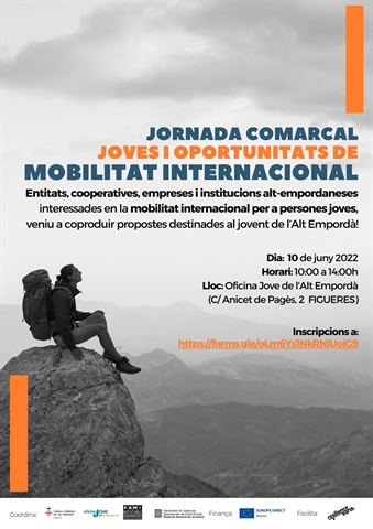 Joves i oportunitats de Mobilitat Internacional, Figueres, 10 de juny. 