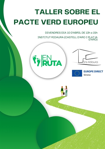 Taller sobre el Pacte Verd Europeu - 10 d'abril, INS Ridaura Castell d'Aro