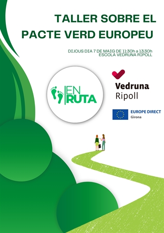 Taller sobre el Pacte Verd Europeu - 07 de maig, Escola Vedruna de Ripoll
