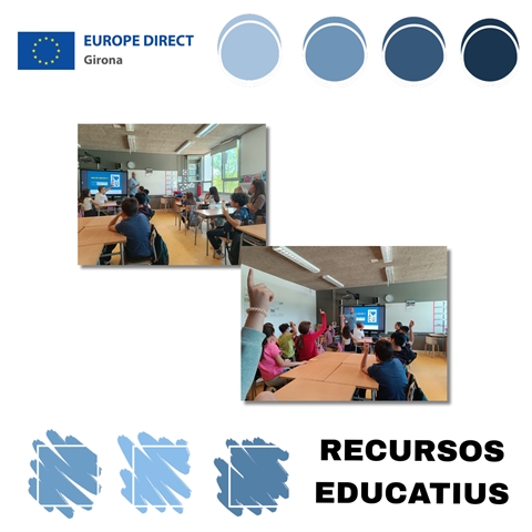 Taller "Joventut activa a la UE" a l'Escola El Morrot, 04 d'abril de 2026