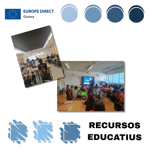 Taller "Joventut activa a la UE" a l'INS Montgrí, 15 d'abril de 2026