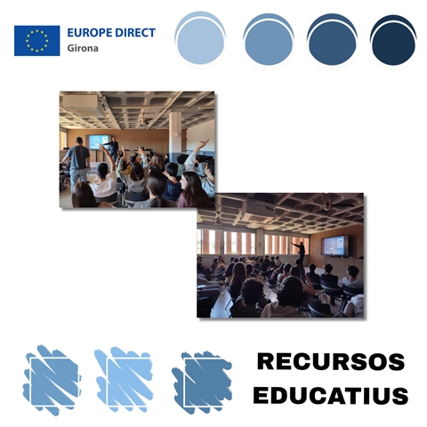 Taller "Joventut activa a la UE" a l'INS Montilivi, 27 de març de 2026