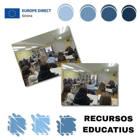 Taller "Joventut activa a la UE" a l'INS Montilivi, 17 de març de 2026