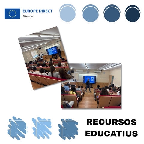Taller "Joventut activa a la UE" a l'INS Serrallarga, 17 d'abril de 2026