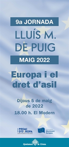 9ª Jornada Lluís M. de Puig: Europa i el dret d'asil.