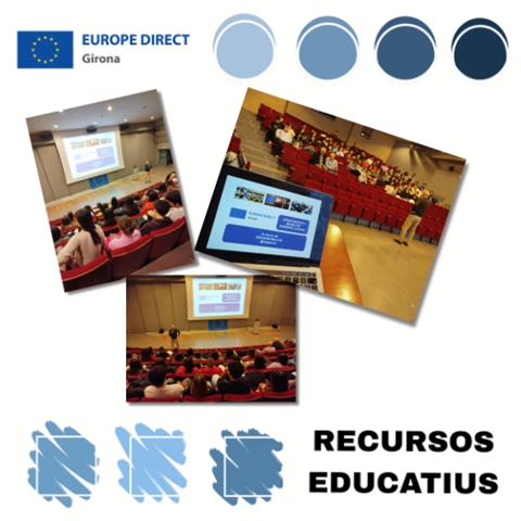 Taller "Joventut activa a la UE" al INS La Bisbal, 27 de novembre de 2025