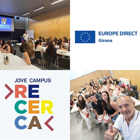 Jove Campus de Recerca 2024: Oportunitats i reptes que genera la Unió Europea als Joves 