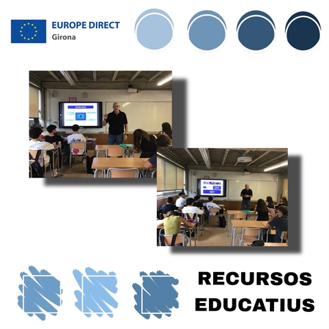 Taller "Joventut activa a la UE" a l'INS Celrà, 30 de setembre de 2026