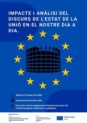27 Octubre - Impacte i Anàlisi del discurs de l'Estat de la Unió en el nostre dia a dia