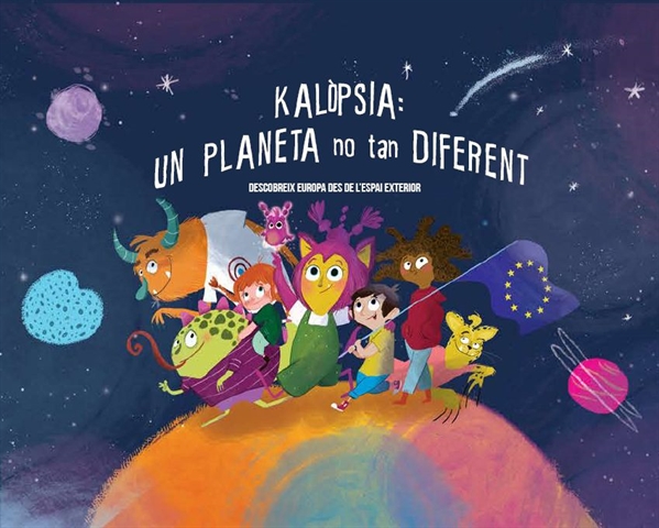 Kalòpsia: un planeta no tan diferent. Descobreix Europa des de l'espai exterior. #DiaDEuropa