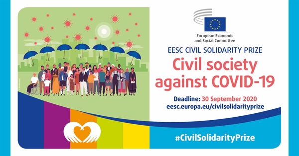 Està obert el termini per a la presentació de candidatures al Premi Solidaritat Civil del CESE, dedicat a la lluita contra el coronavirus