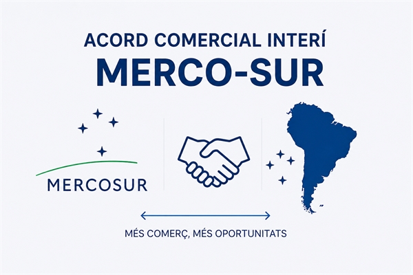 Aplicació provisional de l’acord comercial interí UE-Mercosur
