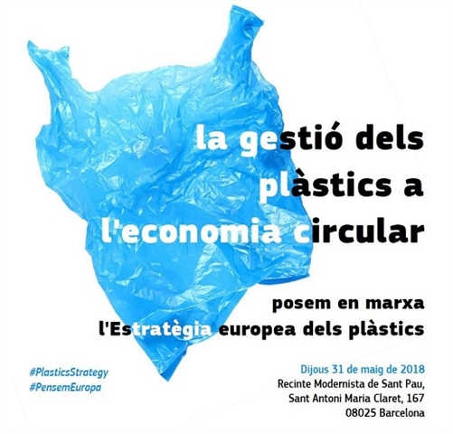 Invitació per al debat Estratègia UE de plàstics. 31 de maig de 2018