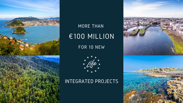 La UE inverteix més de 100 milions EUR en nous projectes del Programa LIFE per promoure una Europa verda i climàticament neutra