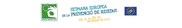  Setmana Europea de la Prevenció de Residus. Del 16 al 24 de novembre