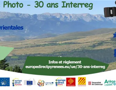 Concurs fotogràfic: 30 anys d’Interreg (Catalunya, Pirineus Orientals i Arieja)